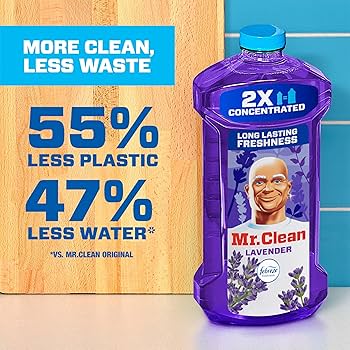Amazon.com: Mr. Clean All Purpose Cleaner, Floor Cleaner for